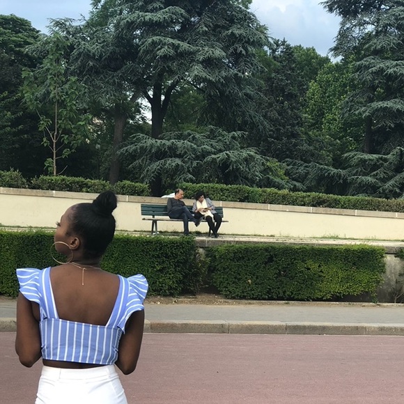 Tie front top - Picture 3 of 4